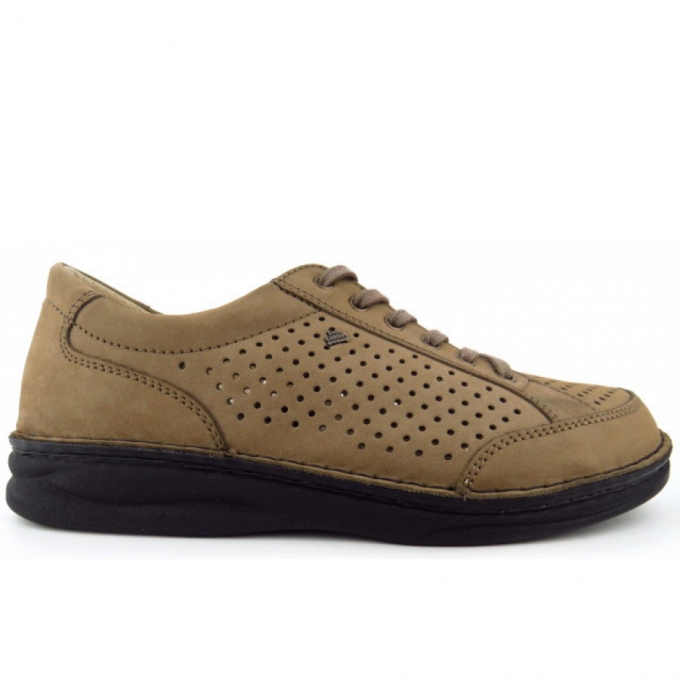 Finn Comfort Herren Bardolino Nubuk truffle Schnürer in truffle Finn Comfort Herren Bardolino Nubuk truffle Schnürer in truffle