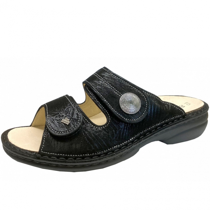 Finn Comfort Damen Sansibar Pantolette in nero Finn Comfort Damen Sansibar Pantolette in nero
