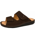 Finn Comfort Herren Pantoletten in slate