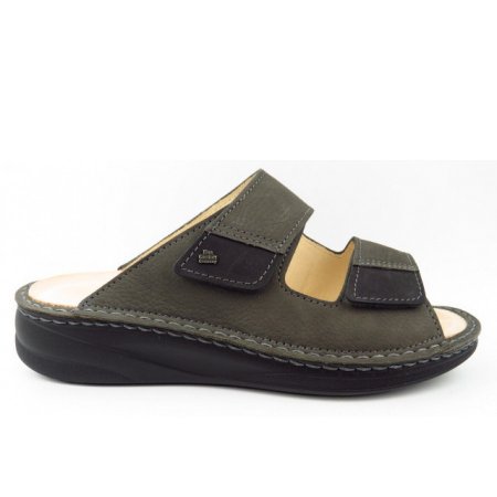 Finn Comfort Herren Psara FinnMellow Pantolette in grau Finn Comfort Herren Psara FinnMellow Pantolette in grau