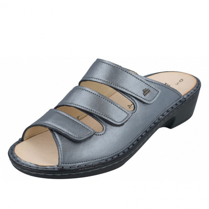 Finn Comfort Damen Canzo Pantoletten in sky Finn Comfort Damen Canzo Pantoletten in sky