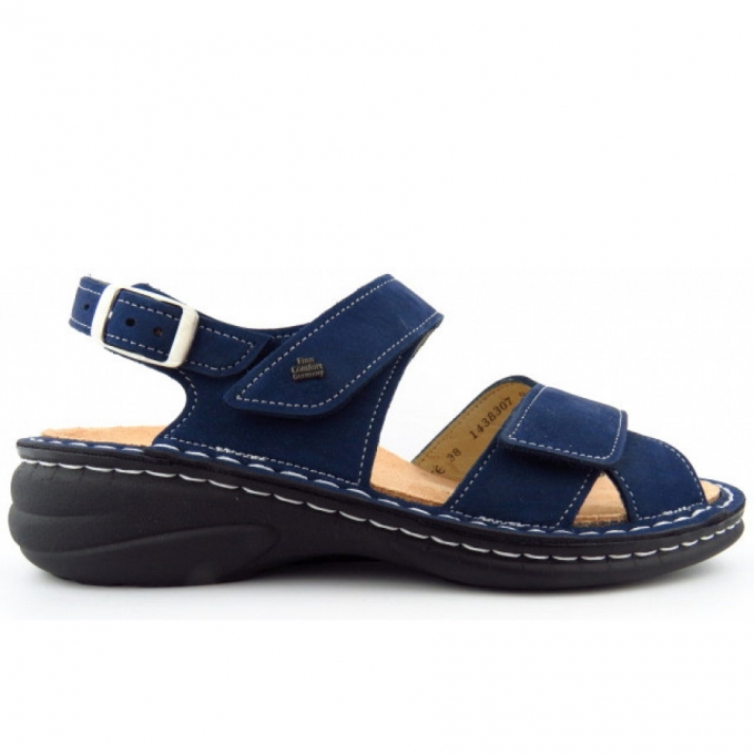 Finn Comfort Damen Linosa Nubuk Sandale in atoll Finn Comfort Damen Linosa Nubuk Sandale in atoll