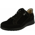 Finn Comfort Damen Halbschuh in schwarz/carbon