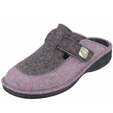 Finn Comfort Damen Clogs in lila