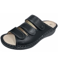 Finn Comfort Damen Pantolette in schwarz