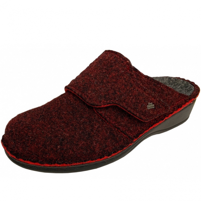 Finn Comfort Damen andermatt Clogs in dunkelrot Finn Comfort Damen andermatt Clogs in dunkelrot