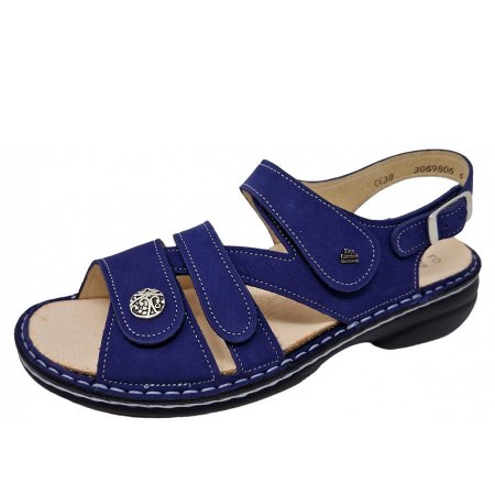 Finn Comfort Damen Gomera Sandale in royal Finn Comfort Damen Gomera Sandale in royal