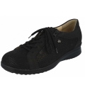 Finn Comfort Damen Komfortschuh in nero/schwarz