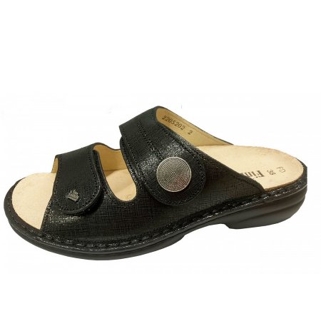 Finn Comfort Damen Pantoletten in nero