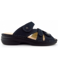 Finn Comfort Damen Ventura-S Nubuk nautic Pantolette in NAUTIC