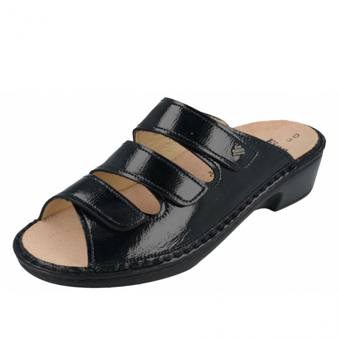 Finn Comfort Damen Pantoletten in Nero Moved Finn Comfort Damen Pantoletten in Nero Moved