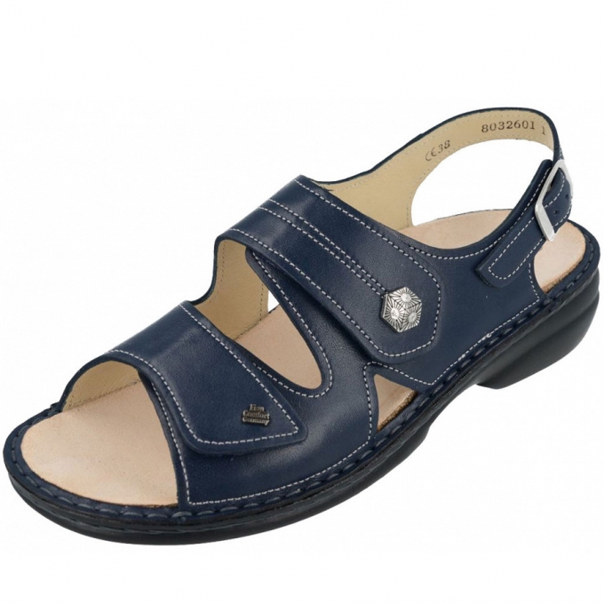 Finn Comfort Damen Milos Sandale in atlantic Finn Comfort Damen Milos Sandale in atlantic