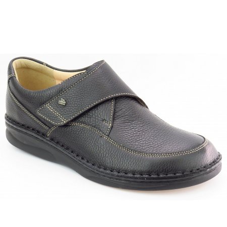 Finn Comfort Herren Braga Bison Klettschuh in schwarz