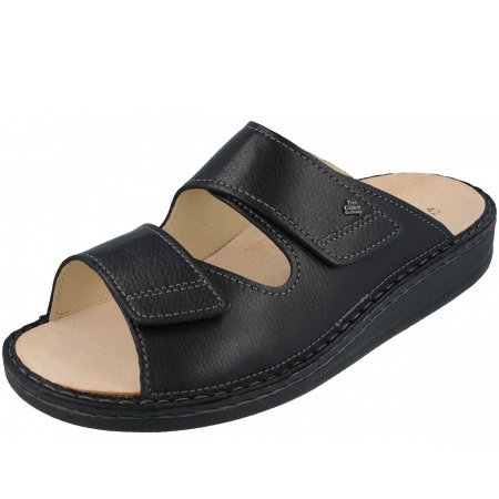 Finn Comfort Herren Pantoletten in Schwarz
