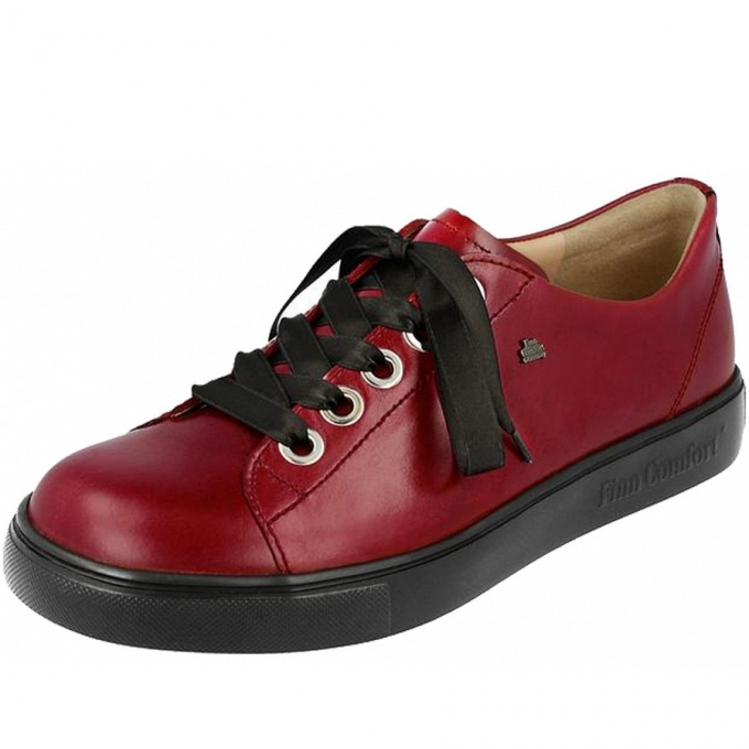 Finn Comfort Damen Schnürer in Dunkelrot Finn Comfort Damen Schnürer in Dunkelrot