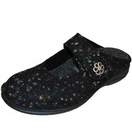 Finn Comfort Damen Pantolette in forest