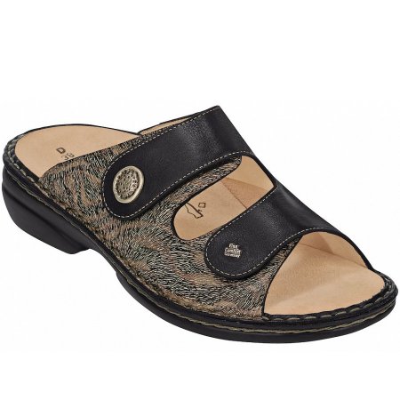 Finn Comfort Damen Zeno Pantolette in Grau