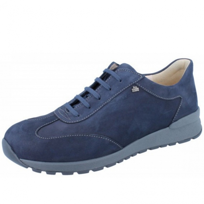 Finn Comfort Herren SHELTON marine Schnürer in Marine