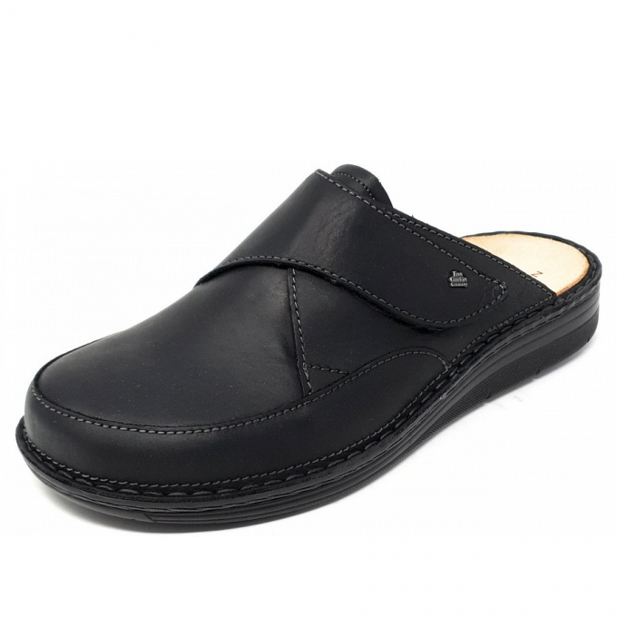 Finn Comfort Herren Aguilas Pantolette in schwarz Finn Comfort Herren Aguilas Pantolette in schwarz
