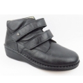 Finn Comfort Damen Prophylaxe Klettstiefel in Schwarz