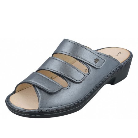 Finn Comfort Damen Canzo Pantoletten in sky