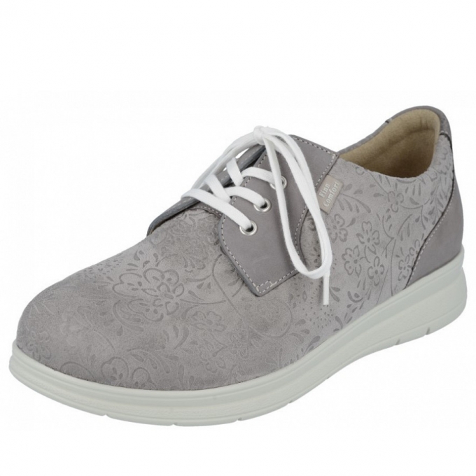Finn Comfort Damen Chalon sand/mausgrau Schnürer in Sand/Mouse Finn Comfort Damen Chalon sand/mausgrau Schnürer in Sand/Mouse