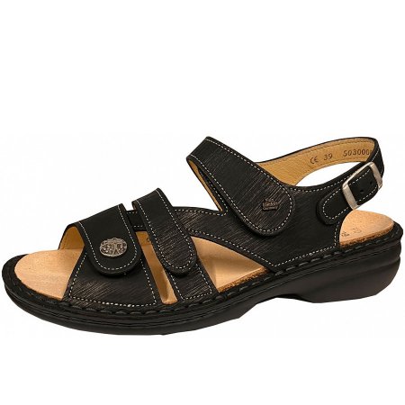 Finn Comfort Damen Sandale in black Finn Comfort Damen Sandale in black