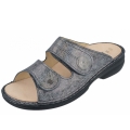 Finn Comfort Damen Pantoletten in Platin