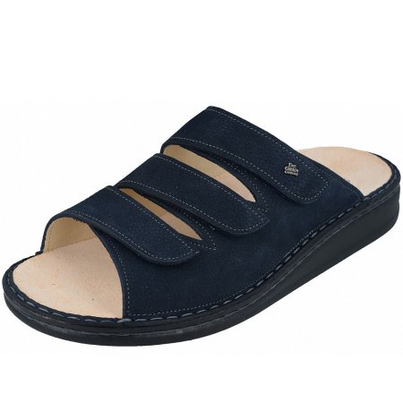 Finn Comfort Herren Pantolette in marine