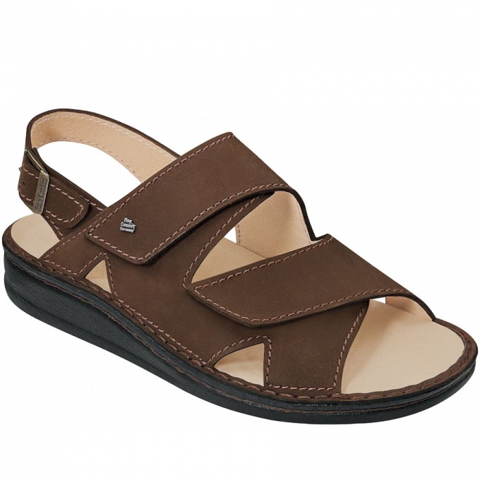 Finn Comfort Herren Sandale in Braun Finn Comfort Herren Sandale in Braun