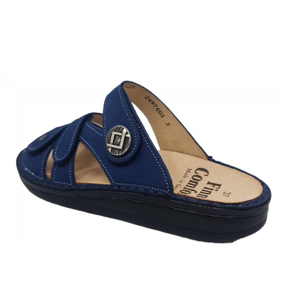 Finn Comfort Damen Ayueda Pantolette in atoll (dkl. blau)