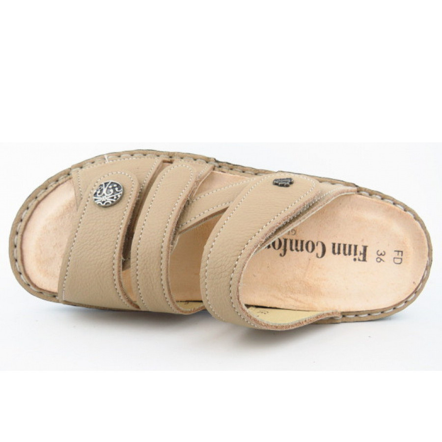 Finn Comfort Damen Ventura S sesame Pantolette in sesame