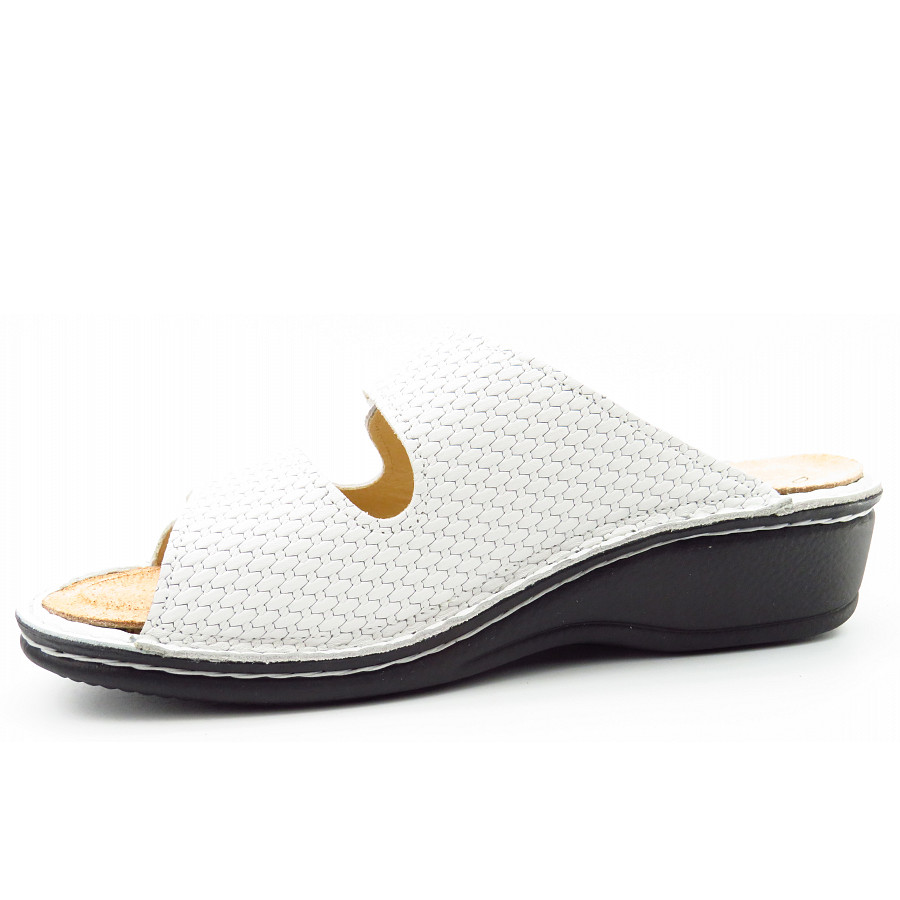 Finn Comfort Damen Panay-S Lotus Pantolette in weiss