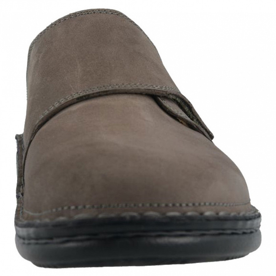 Finn Comfort Herren Clogs in Elefante Nabuk