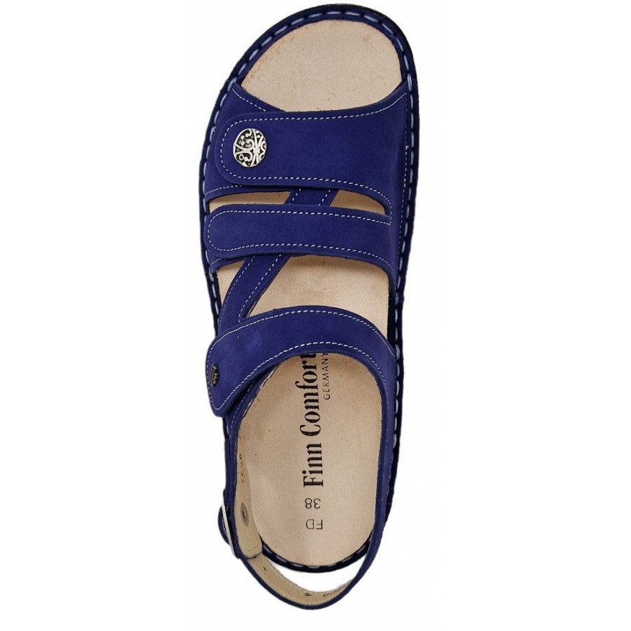 Finn Comfort Damen Gomera Sandale in royal
