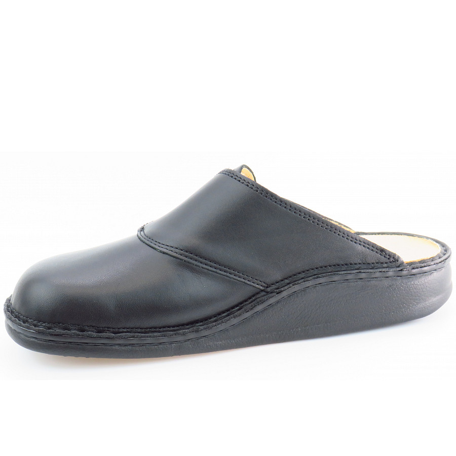 Finn Comfort Herren Venedig Bosco Clogs in schwarz