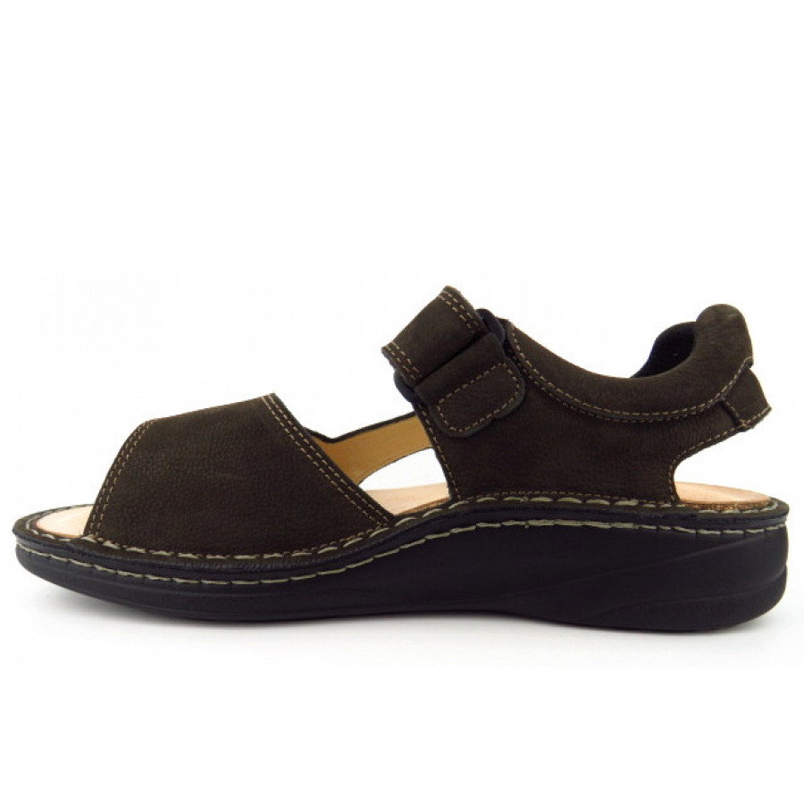 Finn Comfort Herren Skathos Slate truffle Sandale in truffle