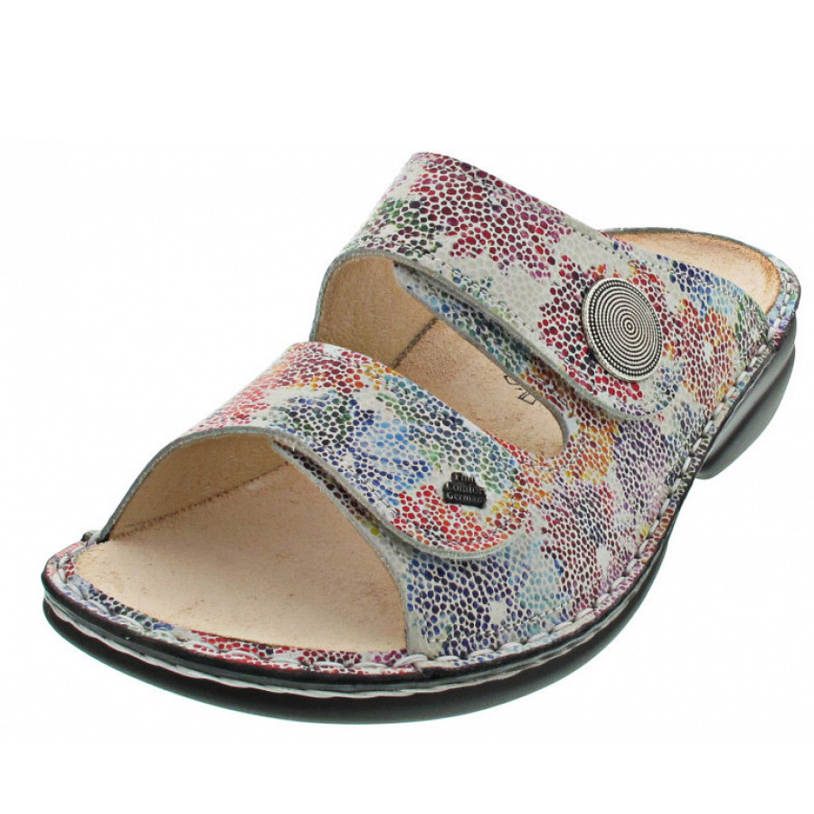 Finn Comfort Damen Sansibar Pantolette in Multi