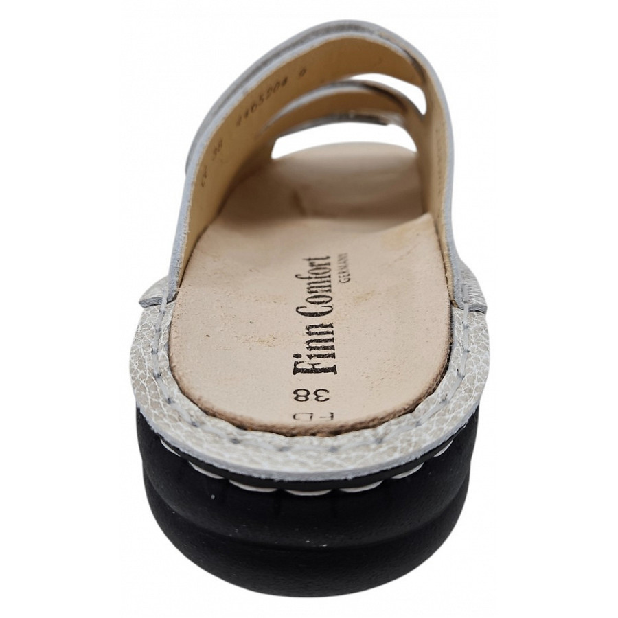 Finn Comfort Damen Hellas Pantolette in taupe