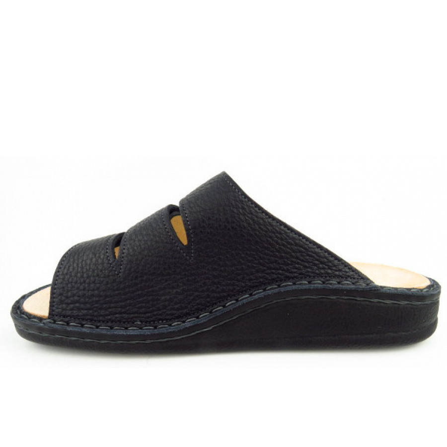Finn Comfort Herren Korfu Rabo navy Pantolette in navy