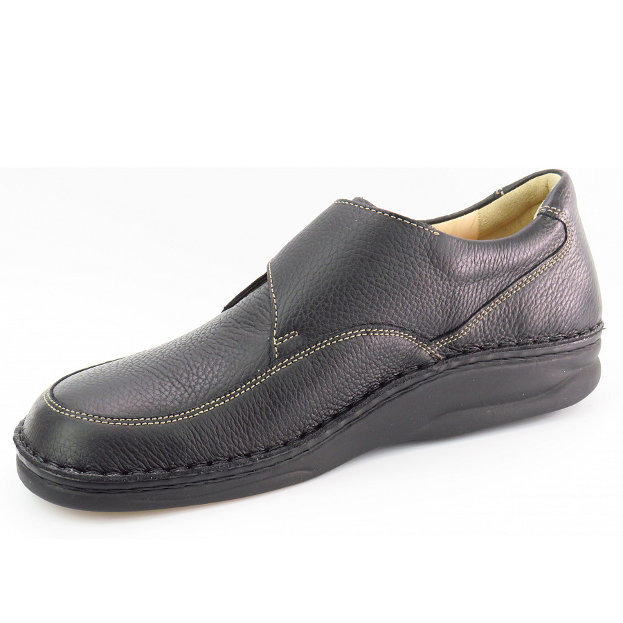Finn Comfort Herren Braga Bison Klettschuh in schwarz