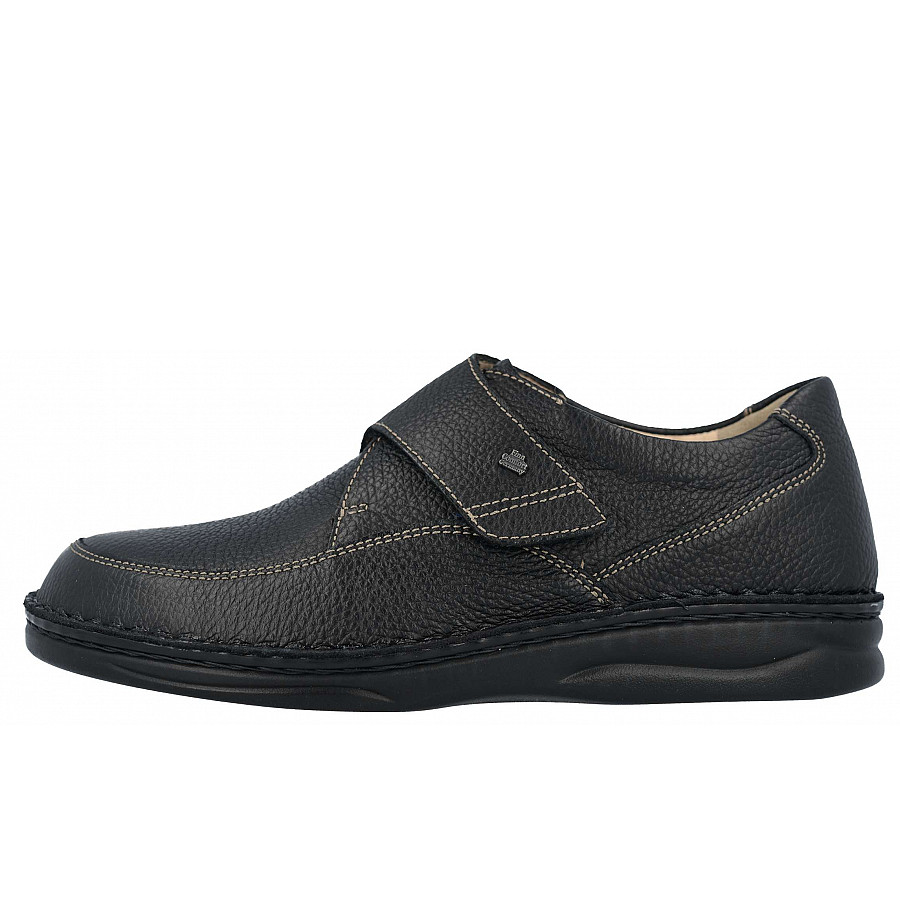Finn Comfort Herren Braga Bison Klettschuh in schwarz
