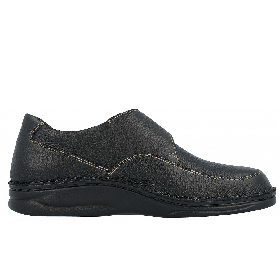 Finn Comfort Herren Braga Bison Klettschuh in schwarz