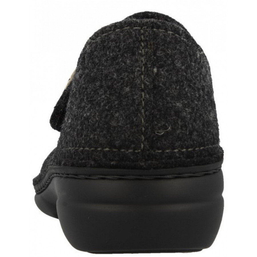 Finn Comfort Damen Ramsau Hausschuh in Grau