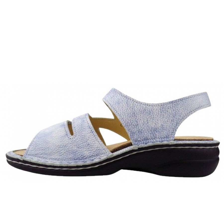 Finn Comfort Damen Gomera Natural mare Sandale in mare