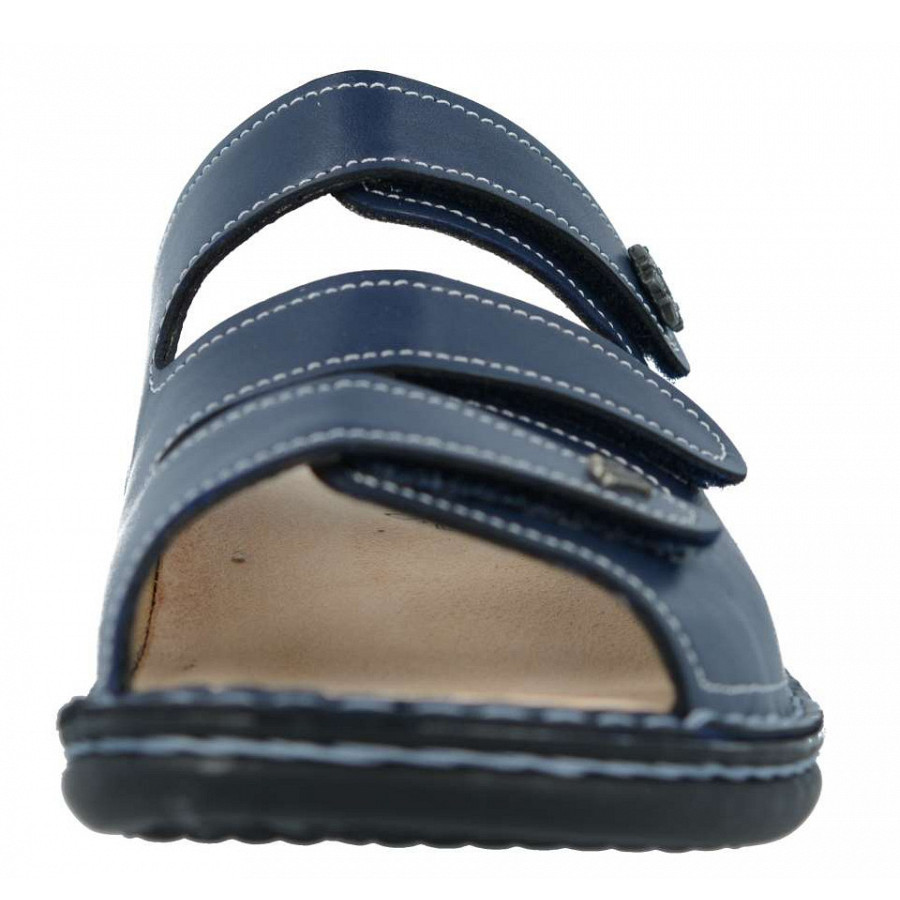 Finn Comfort Damen Menorca S atlantic Pantolette in atlantic