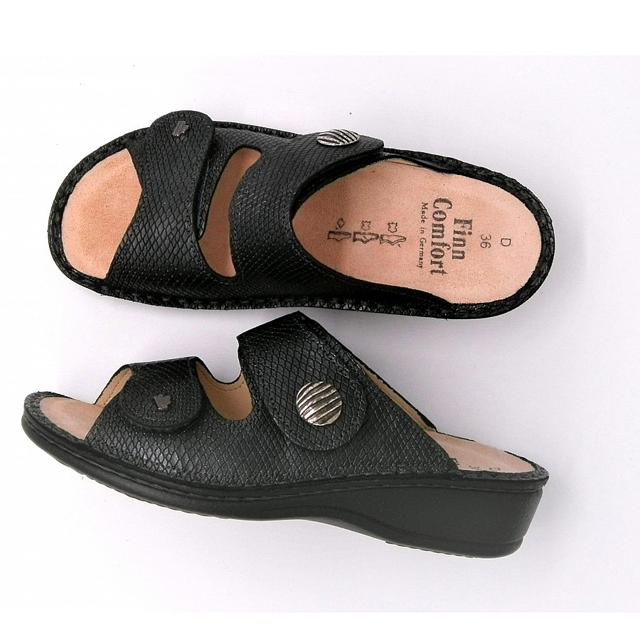 Finn Comfort Damen Panay-s notte Pantolette in Notte
