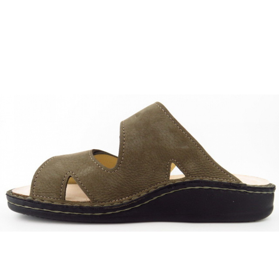 Finn Comfort Herren Danzig S Tango oxide Pantolette in oxide