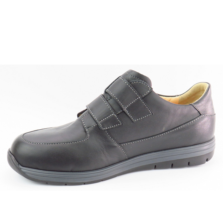 Finn Comfort Herren Nasca Trento schwarz Klettschuh in Schwarz