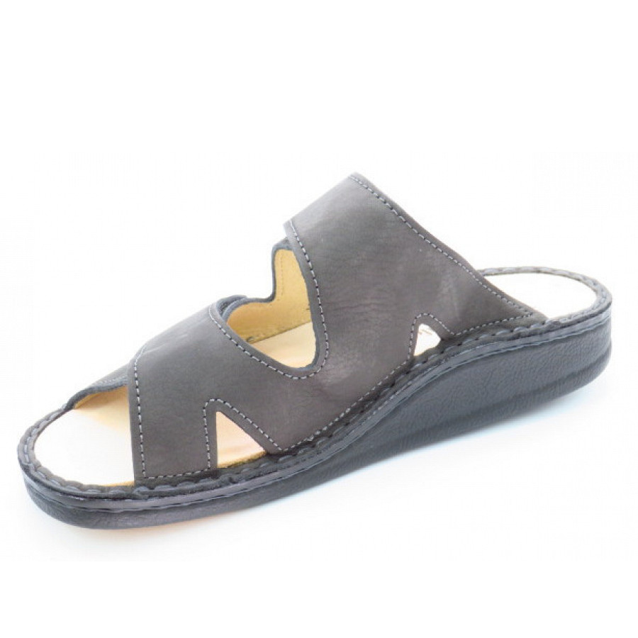 Finn Comfort Herren Danzig-S Alce Pantolette in grey